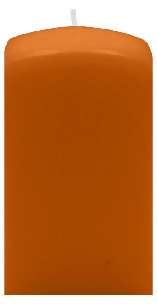 Quader Kerzen Cotto Braun 15 x Ø 6/6 cm, 4 Stück