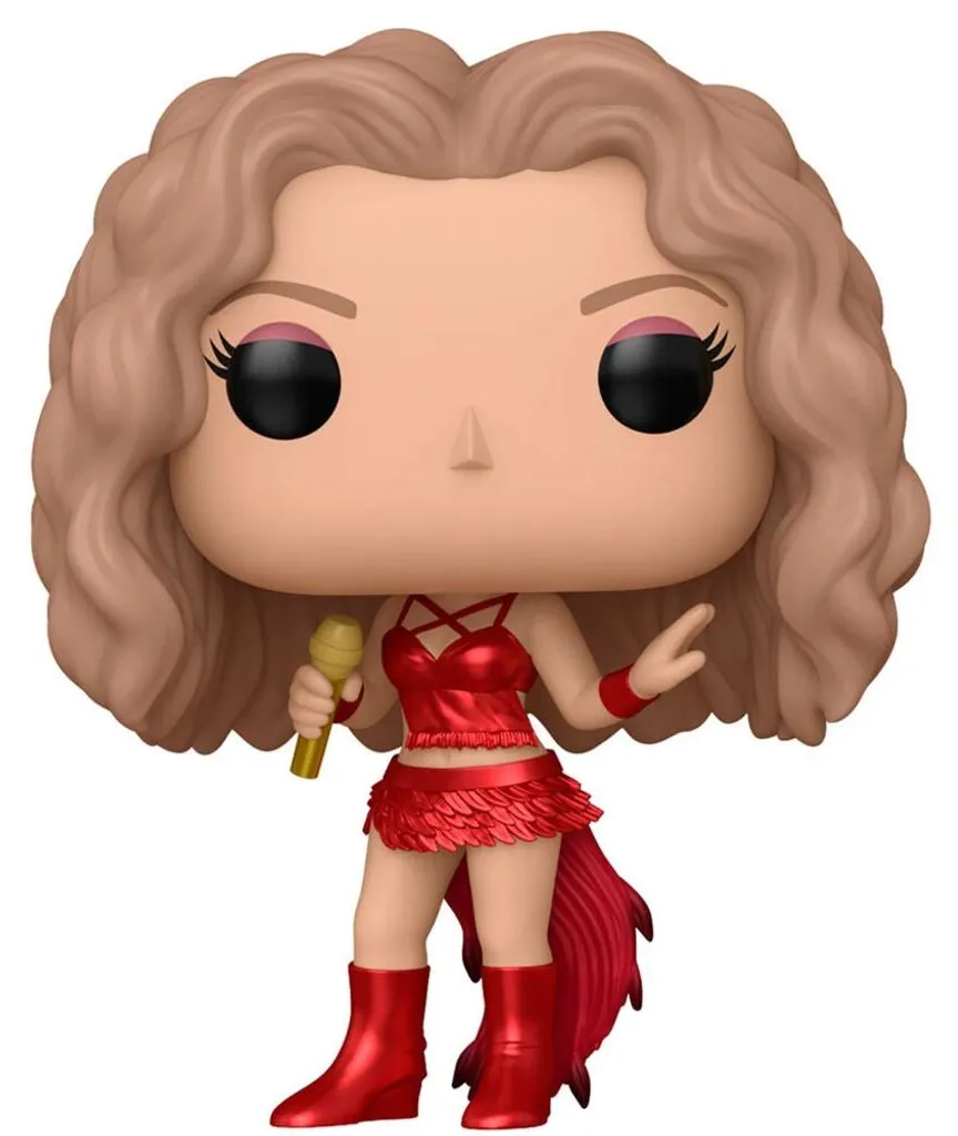 Figurine Shakira Super Bowl Cadeau Fan - Objet de Collection 15 cm Pop