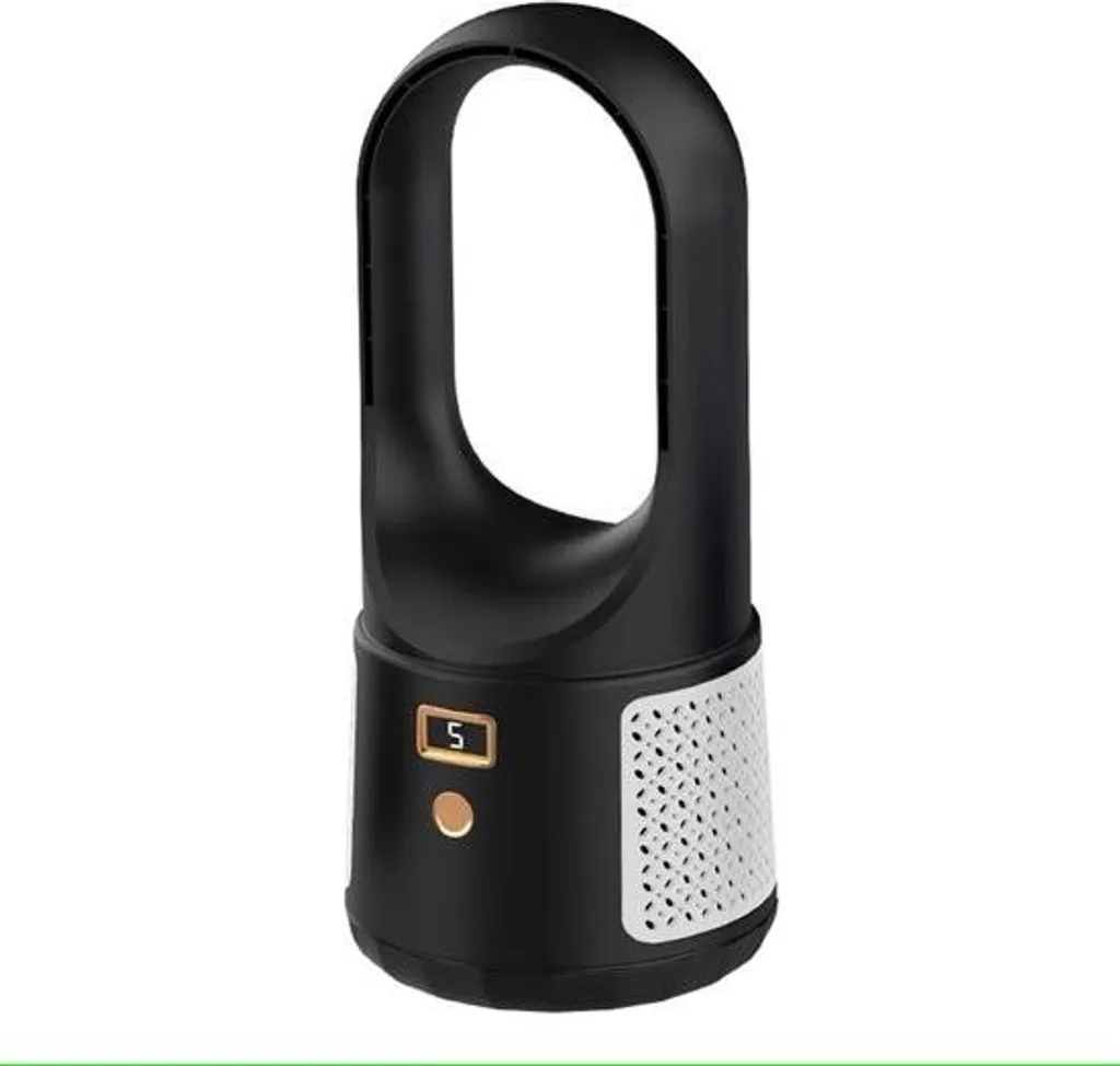 Tour de refroidissement noire ventilateur sans pales portable silencieux