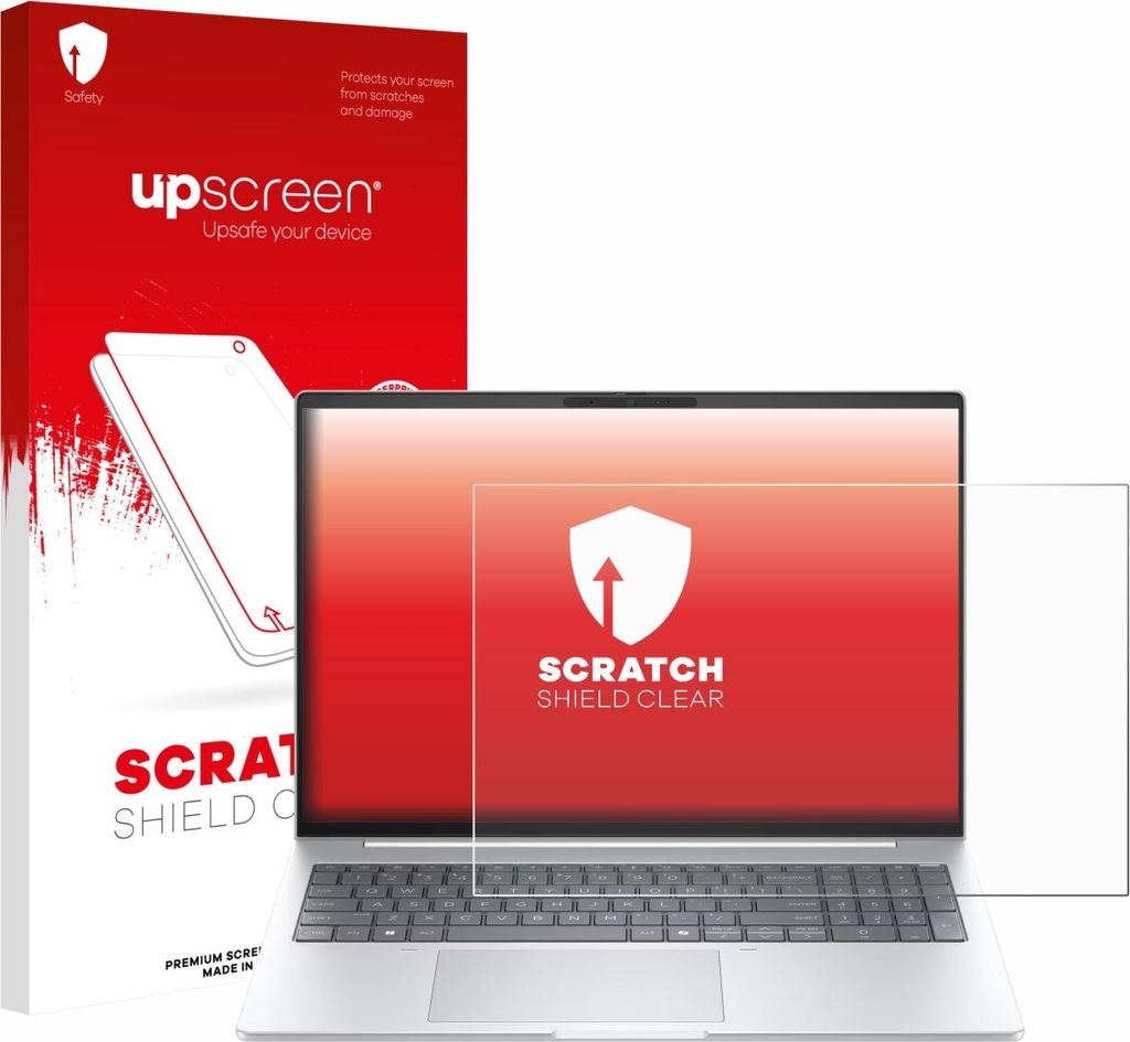 upscreen Schutzfolie für HP EliteBook 8 G1i 16" Displayschutz Displayschutzfolie Folie Klar Transparent