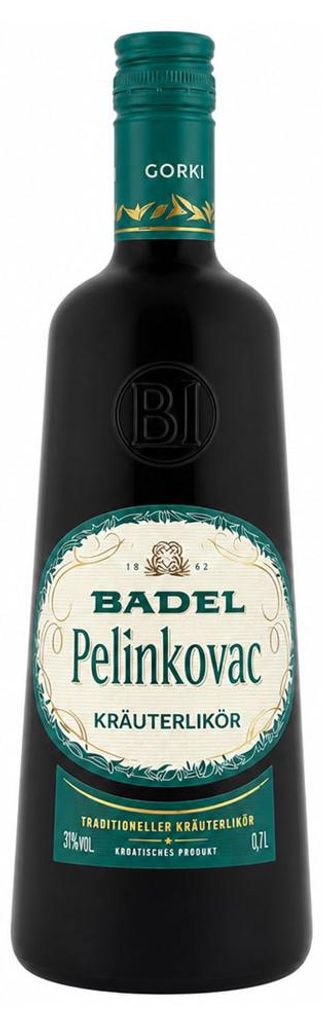 Badel Pelinkovac Gorki, kroatischer Kräuterlikör 31% Vol. Produktbild 
