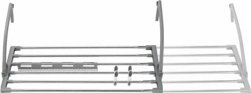 JATA HTEN2402, Steckbares Rack, Polypropylen (PP), Edelstahl, Edelstahl, 6 m, Wand- / Mast, 58 cm