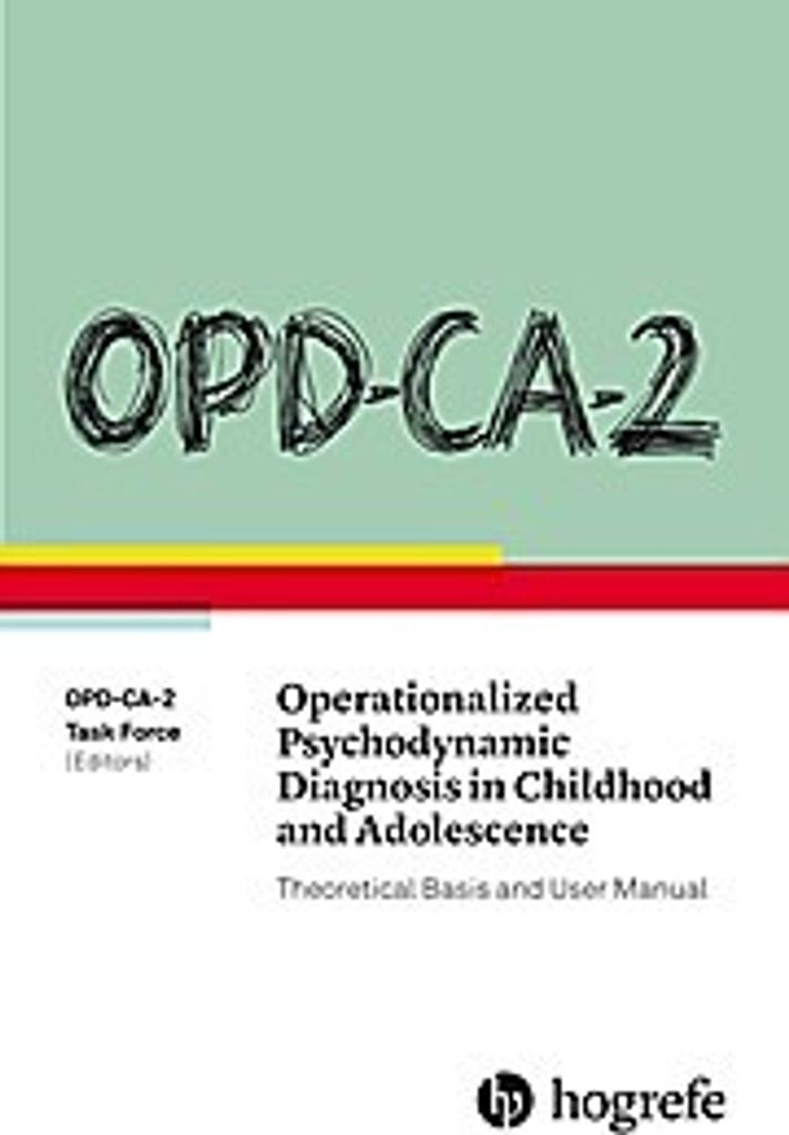 OPD-CA-2 Operationalized Psychodynamic Diagnosis in Childhood and Adolescence