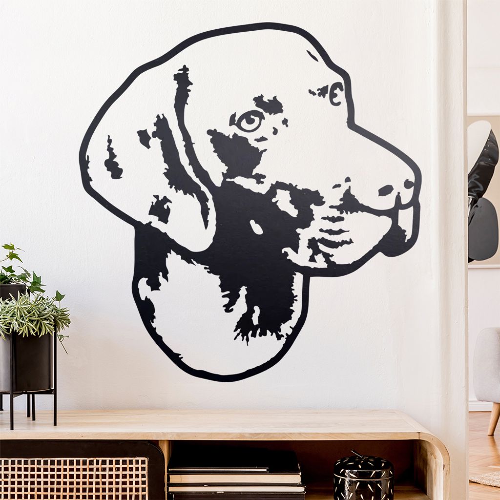 German shorthaired pointer Hund Wandtattoo Wandaufkleber Wall Sticker - Dekoration, Küche, Wohnzimmer, Schlafzimmer, Badezimmer
