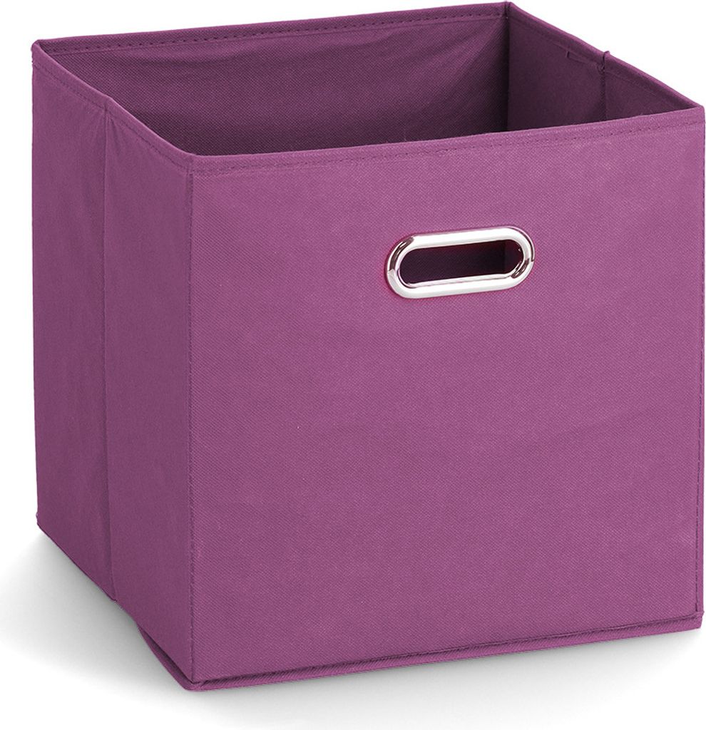 ZELLER Textilní úložný box, fialový Obrázek produktu 