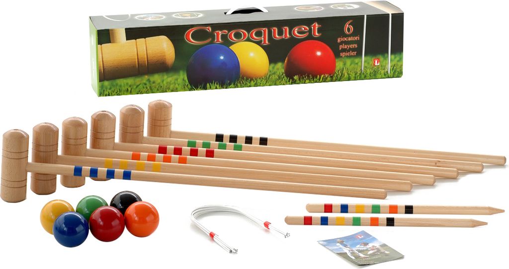 Set de croquet pour 6 personnes Lucio Londero Image du produit 