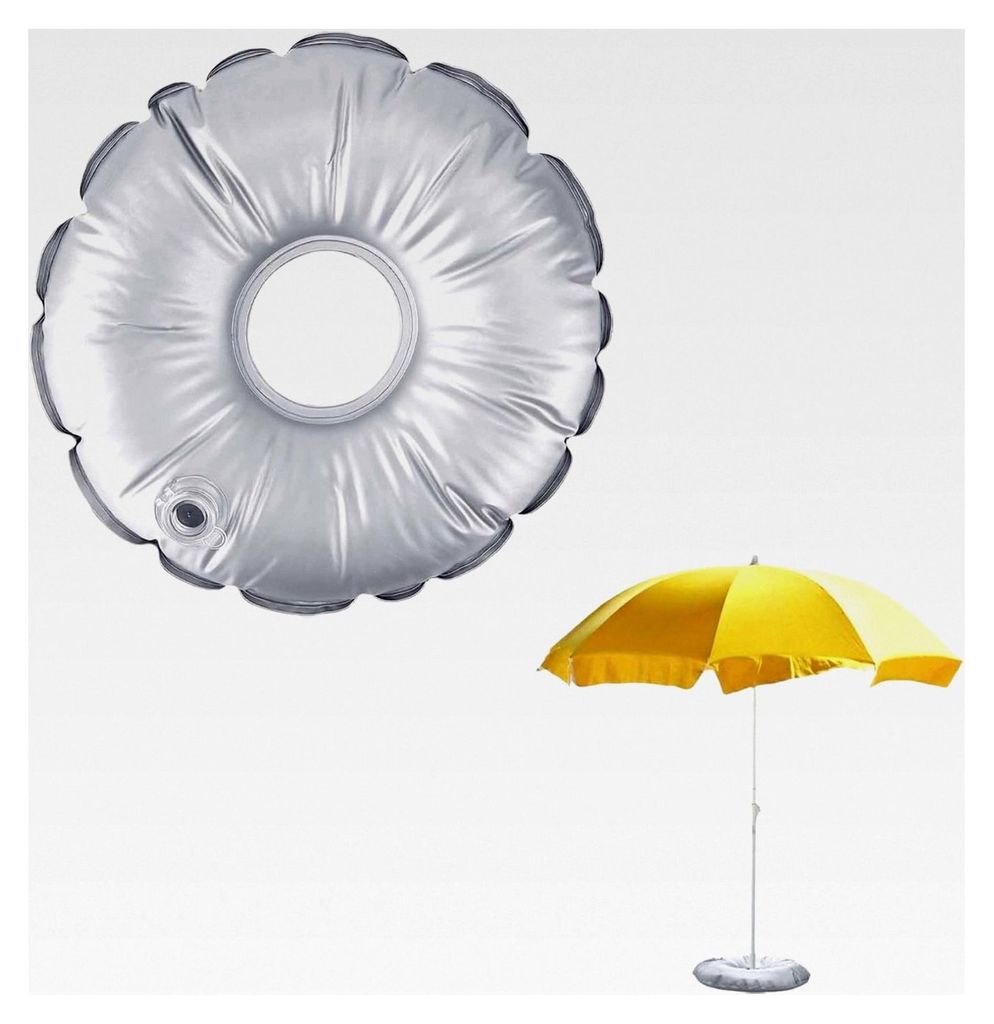 52 cm Wassergewichtssack, Schirmständer-Gewichtstasche, Schirmfußgewicht, Gewichtstasche mit Wasserfüllung, Sonnenschirmständer, voll gefüllt ...