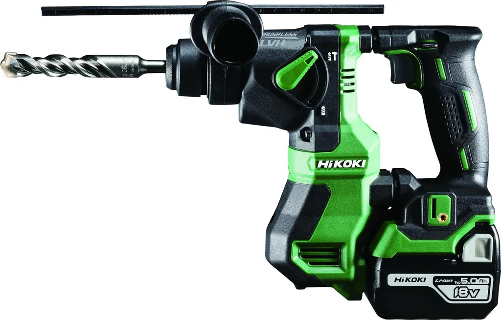 Perforateur SDS-Plus HiKOKI DH18DPA 18V compact et léger 1.3 Joules