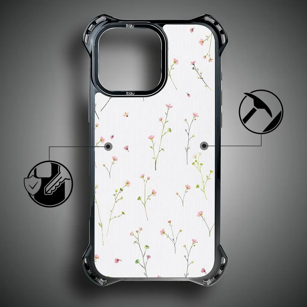 Cover MagSafe iPhone 15 Pro IBIZU DropGuard Ultra Pastel Bloom - 7