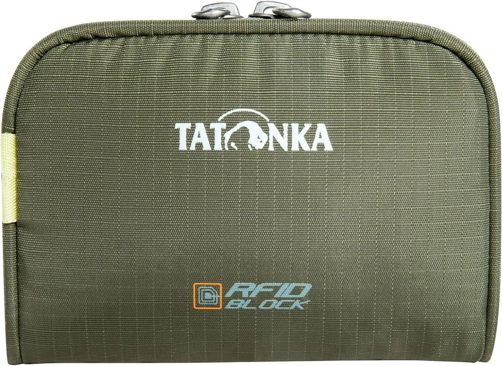 Portafoglio Tatonka Big Plain Wallet RFID B Olive - Protezione Outdoor