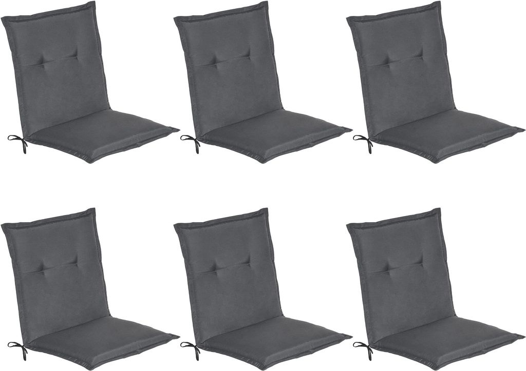 6er Set Beautissu Niederlehner Auflage Loft NL 100x50x6cm Produktbild 