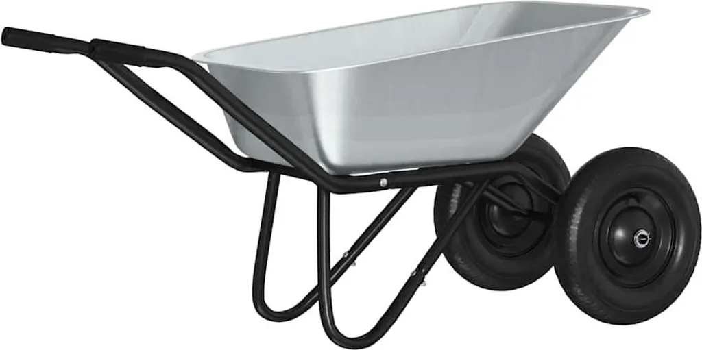 Carriola vidaXL Acciaio 137cm - Robusta, Semplice, Efficace