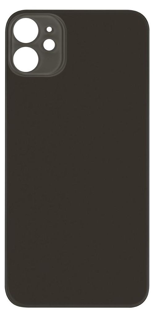 Ersatz Backcover für Apple iPhone 11, Farbe Schwarz Produktbild 