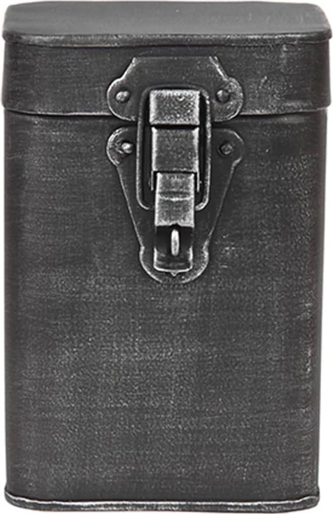 LABEL51 Aufbewahrungsbox 12x13x17 cm M Antik-Schwarz