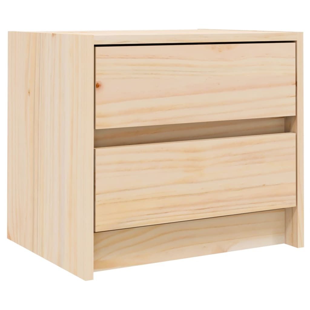 Nachttisch 40x31x35,5 cm Massivholz Kiefer Produktbild 