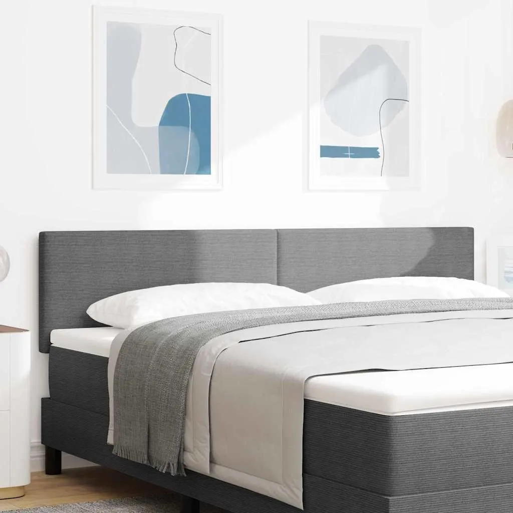 Spalliera Letto Matrimoniale LED 180cm | Grigio Chiaro Pratico e Morbido - 1