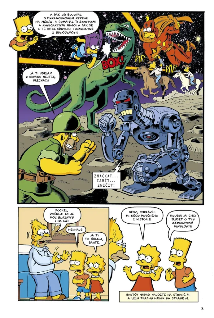 Comics Les Simpson CREW Vypečený komiksový výklep avec couverture souple