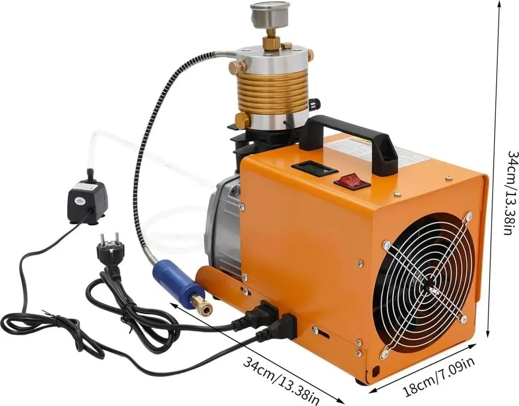 Compresseur d'air 220V efficace haute pression pour gonflage et outils