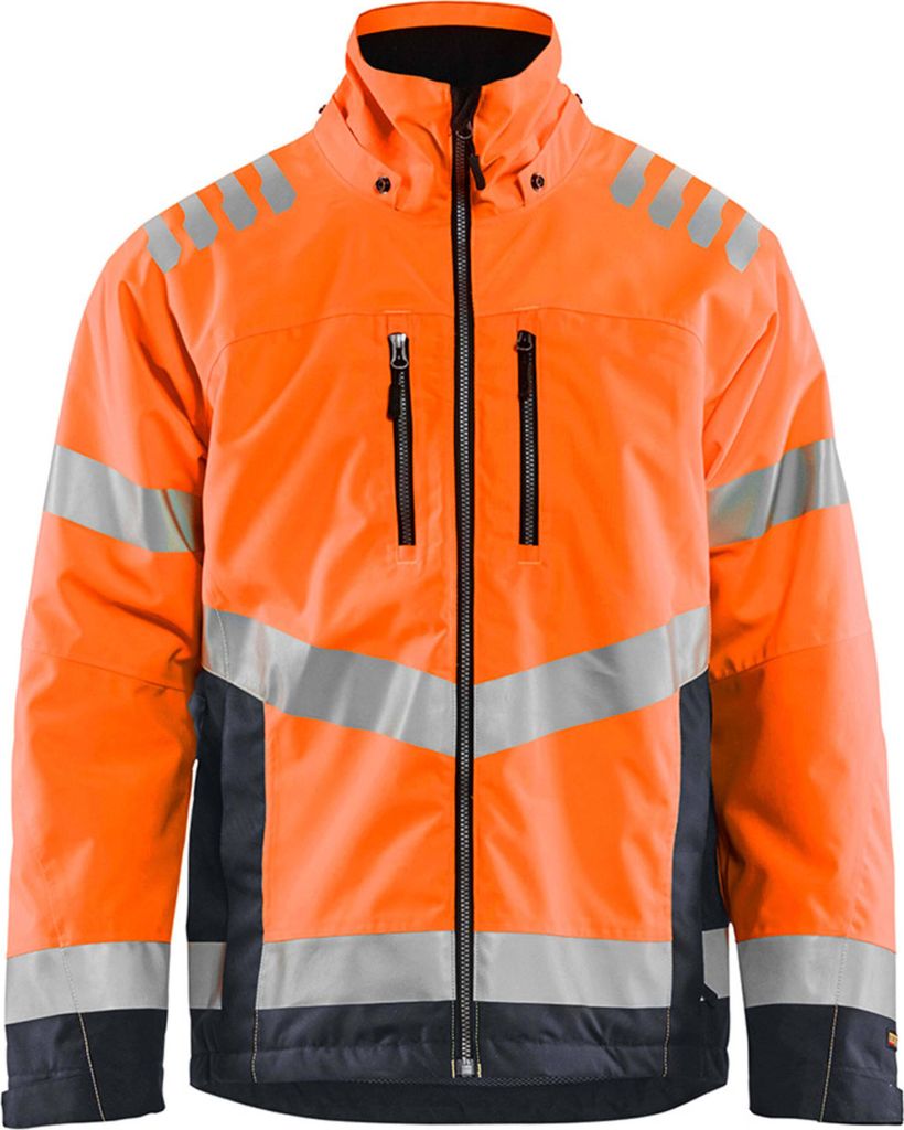 Blakläder Warn- und Winterjacke 47801977 orange/mittelgrau Uni, S
