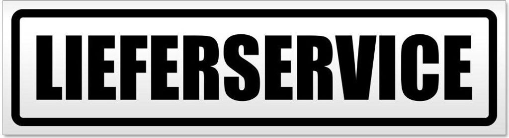 Kiwistar - Autoaufkleber - Schwarz - 45 x 12 cm - Lieferservice - Hinweis Aufkleber Sticker für Auto, Kfz, Fahrrad, PKW, LKW