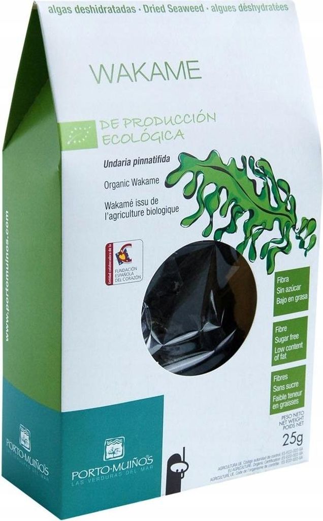 getrocknete Algen WAKAME 25g PORTO-MUINOS Produktbild 