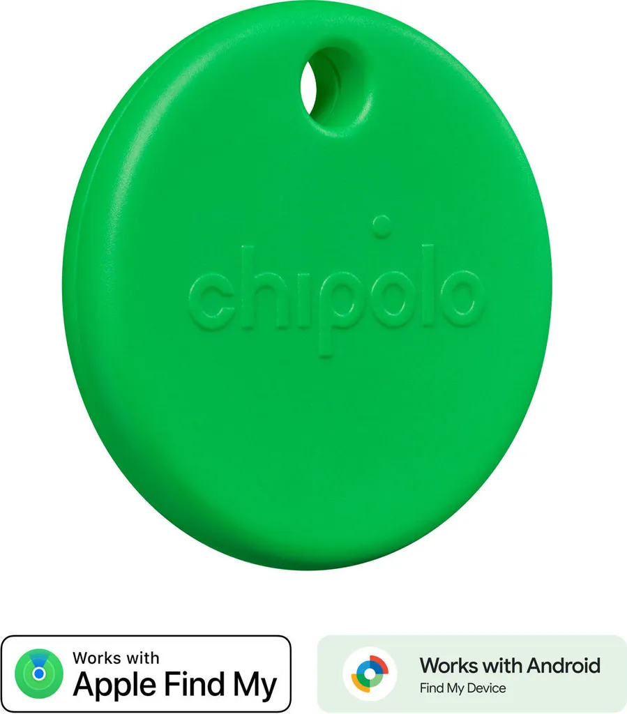 Chipolo POP Vert : Traceur Bluetooth Localisateur d'Objets Haute Précision