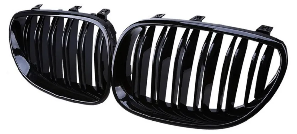 Rénovez votre BMW E60 avec ces calandres doubles noir brillant style M5