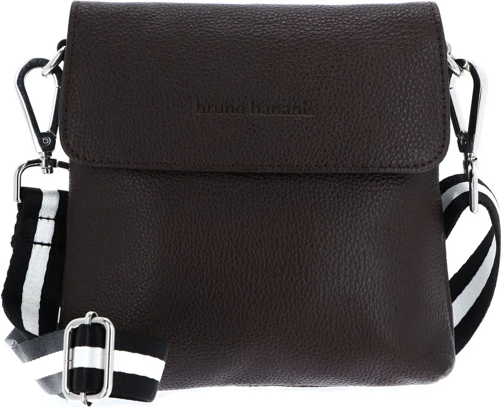 Borsa Uomo Bruno Banani Pelle Marrone Scuro - Tracolla Elegante Ufficio