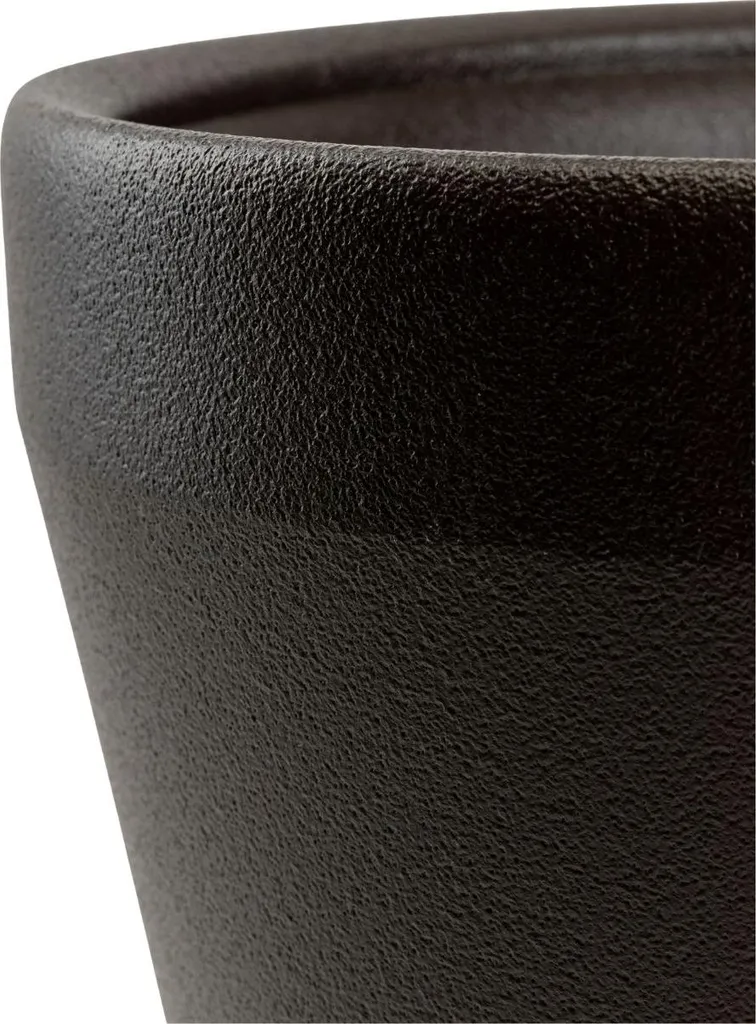 Bac à fleurs décoratif marron HowHomely - Cache-pot grand format 55cm - 7