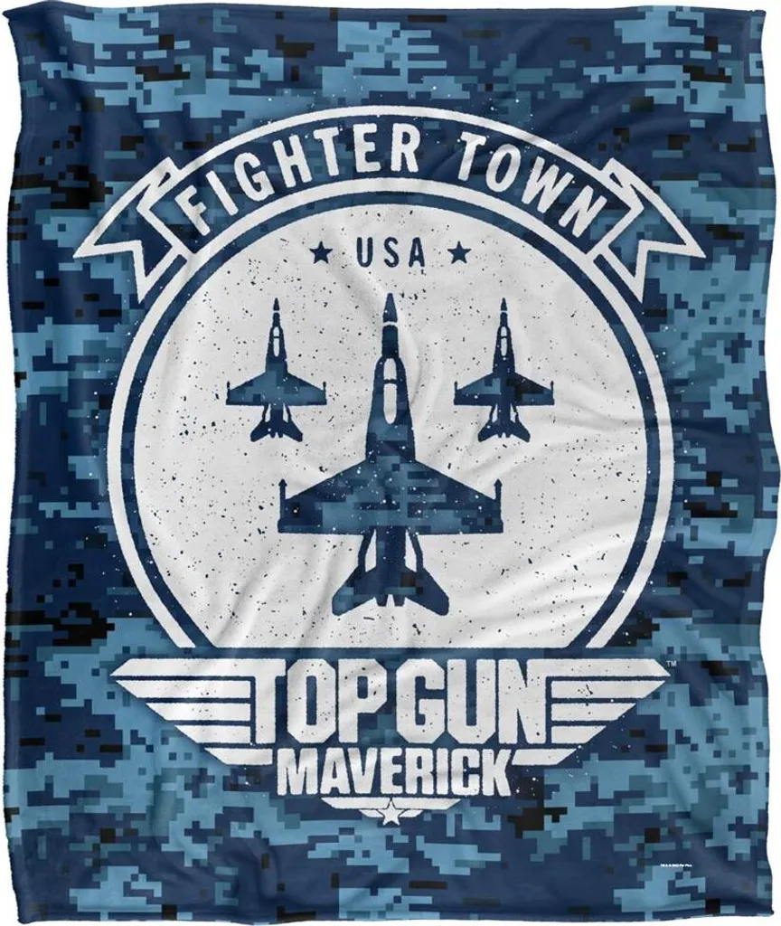 Couverture Top Gun Maverick TV19429 idéale pour Soirées Cinéma et TV