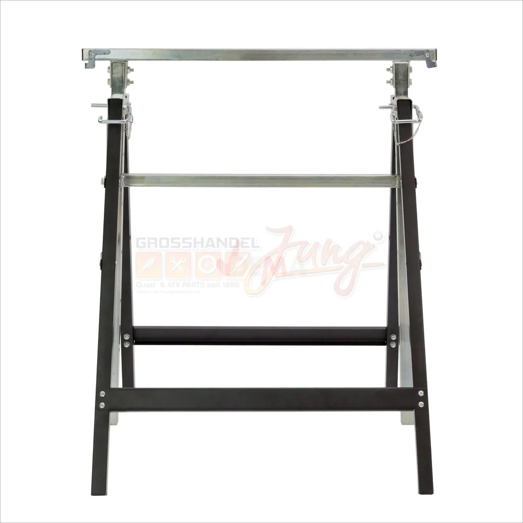 Support de sciage réglable et pliable pour menuiserie et bricolage