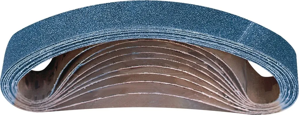 Bande abrasive pour ponceuse à ruban 533x9 mm grain 80 polissage inox