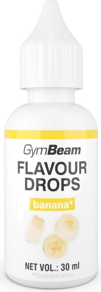 GymBeam - Flavour Drops 30 ml Banane