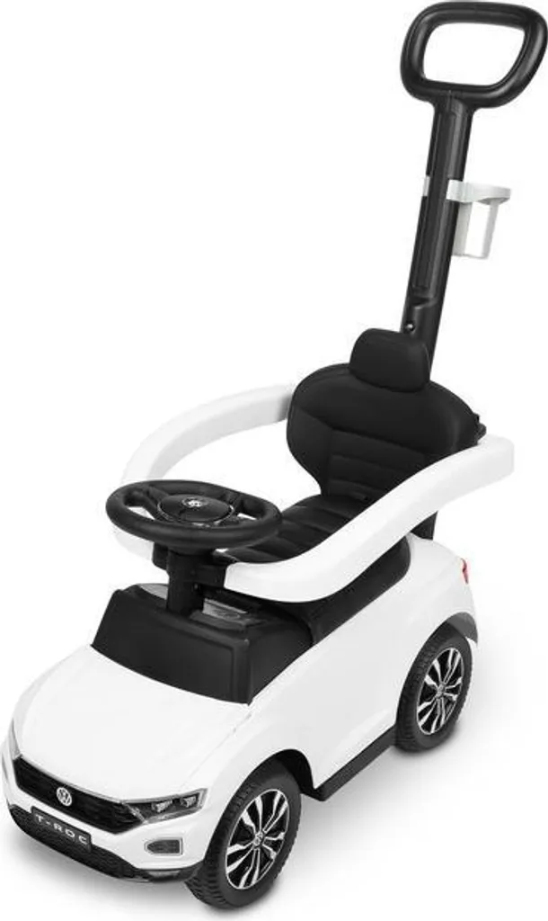 VW T-Roc Blanc TOYZ : Voiture enfant sécurisée anti-basculement et stable