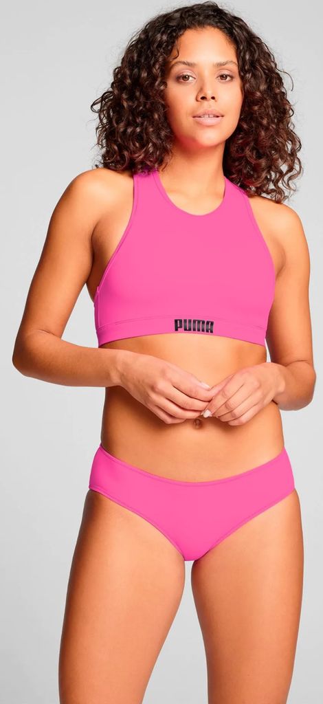 Puma Swim Women Racerback Swim Top Fluo Pink Xs
