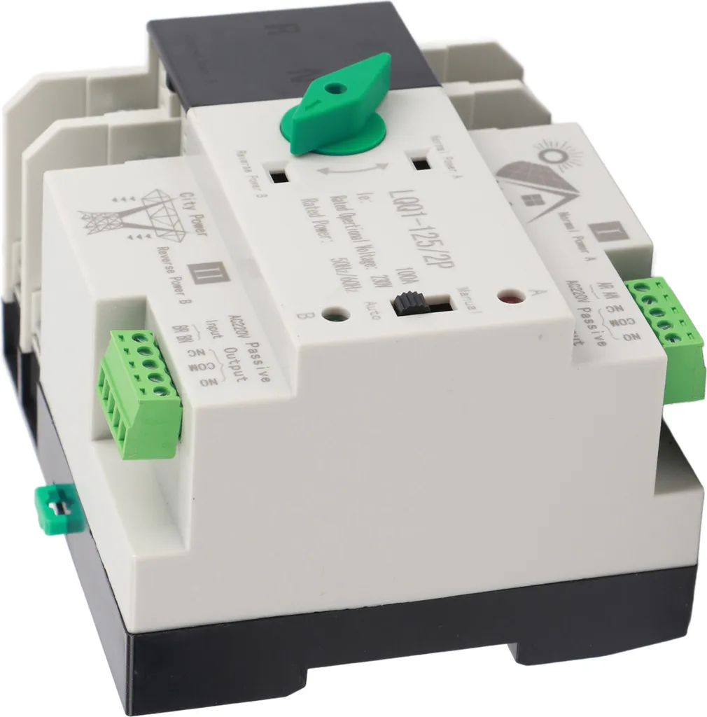 Inverseur de source automatique 230V pour groupe électrogène et secteur