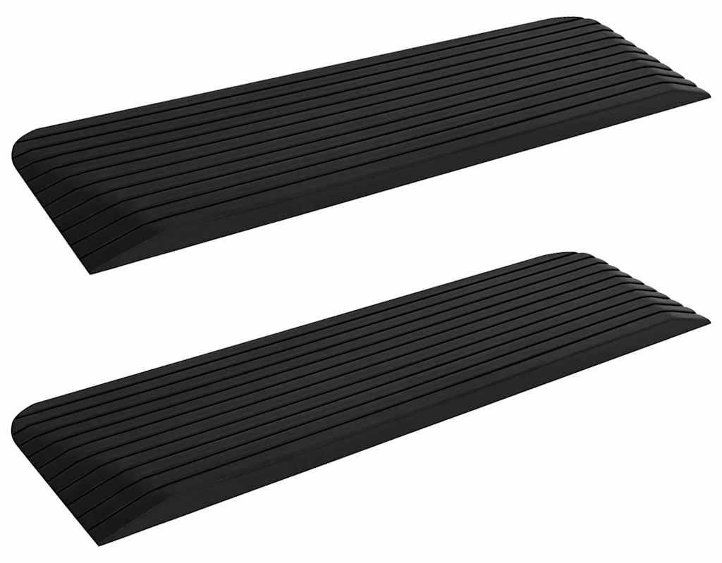 vidaXL Prahové nájezdy 2 ks 110x32x3,8 cm guma Obrázek produktu 