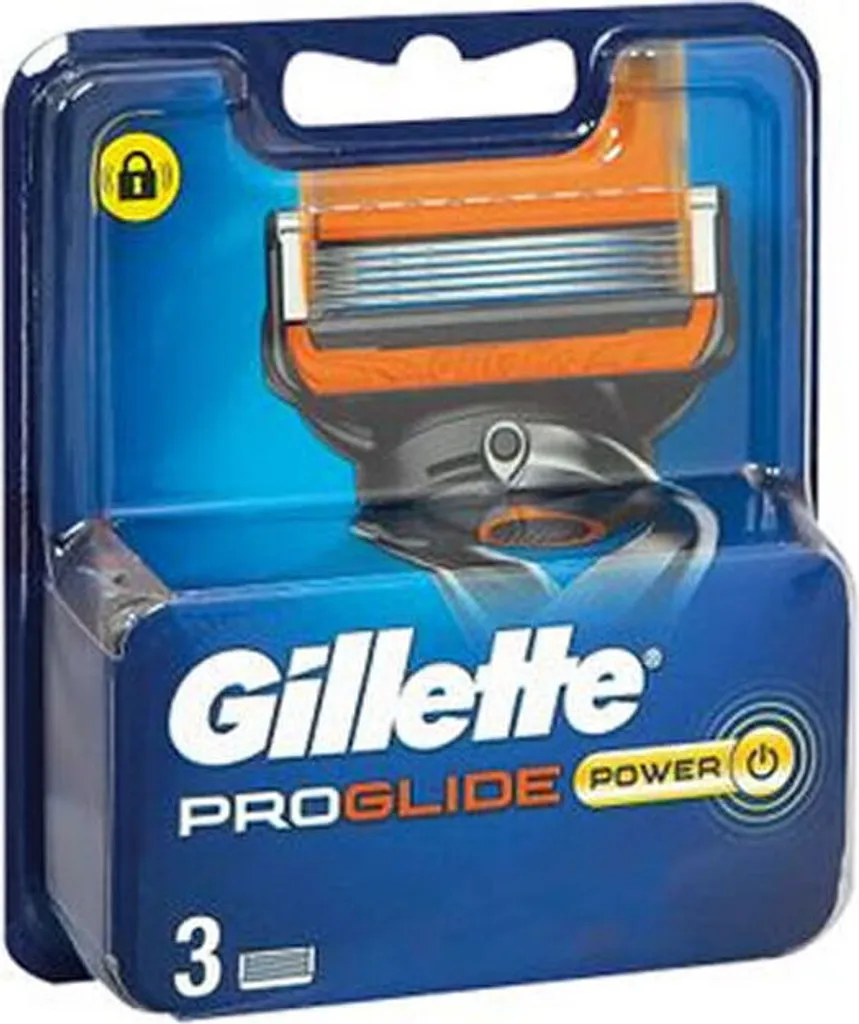 Lames de rasoir Gillette ProGlide Power anti-irritation pour homme x3