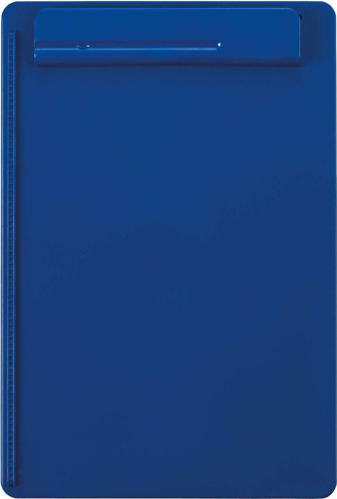 MAUL Klemmbrett MAULgo A4 Hochformat PS-Kunststoff blau Produktbild 