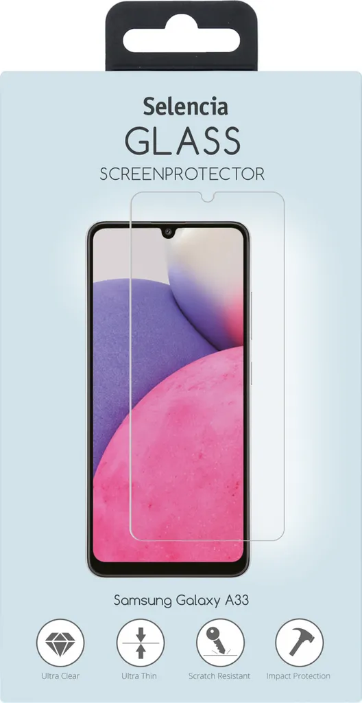 Selencia pellicola protettiva Samsung Galaxy A33 vetro blindato per Samsung Galaxy A33