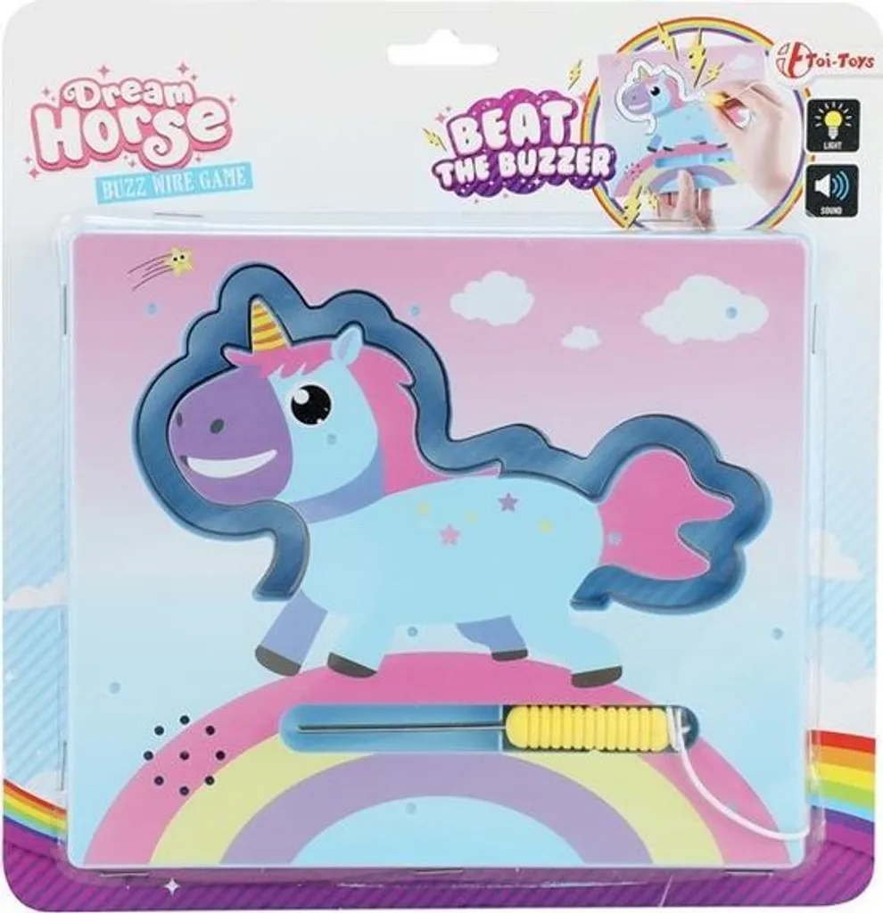 Ressort Flexible Dream Horse Toi-Toys - Spirale de Jeu Arc-en-Ciel