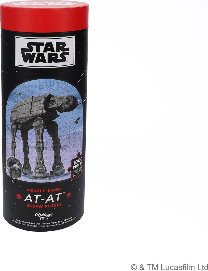 Star Wars AT-AT Doppelseitiges Jigsaw Puzzle. 1000 Teile