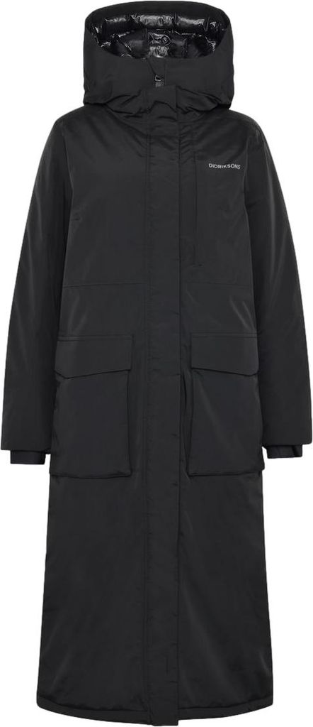 Didriksons Leya Long 4 - Damen Parka, Größe:44, Farbe:black Produktbild 