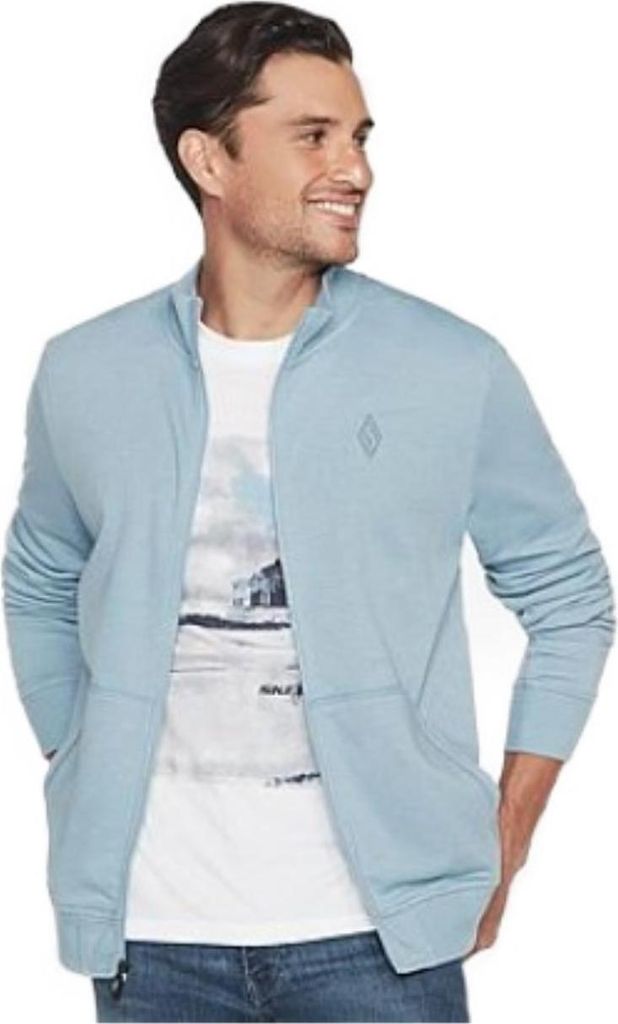 Skechers Herrenpullover Blau Gr. L – Stil & Komfort