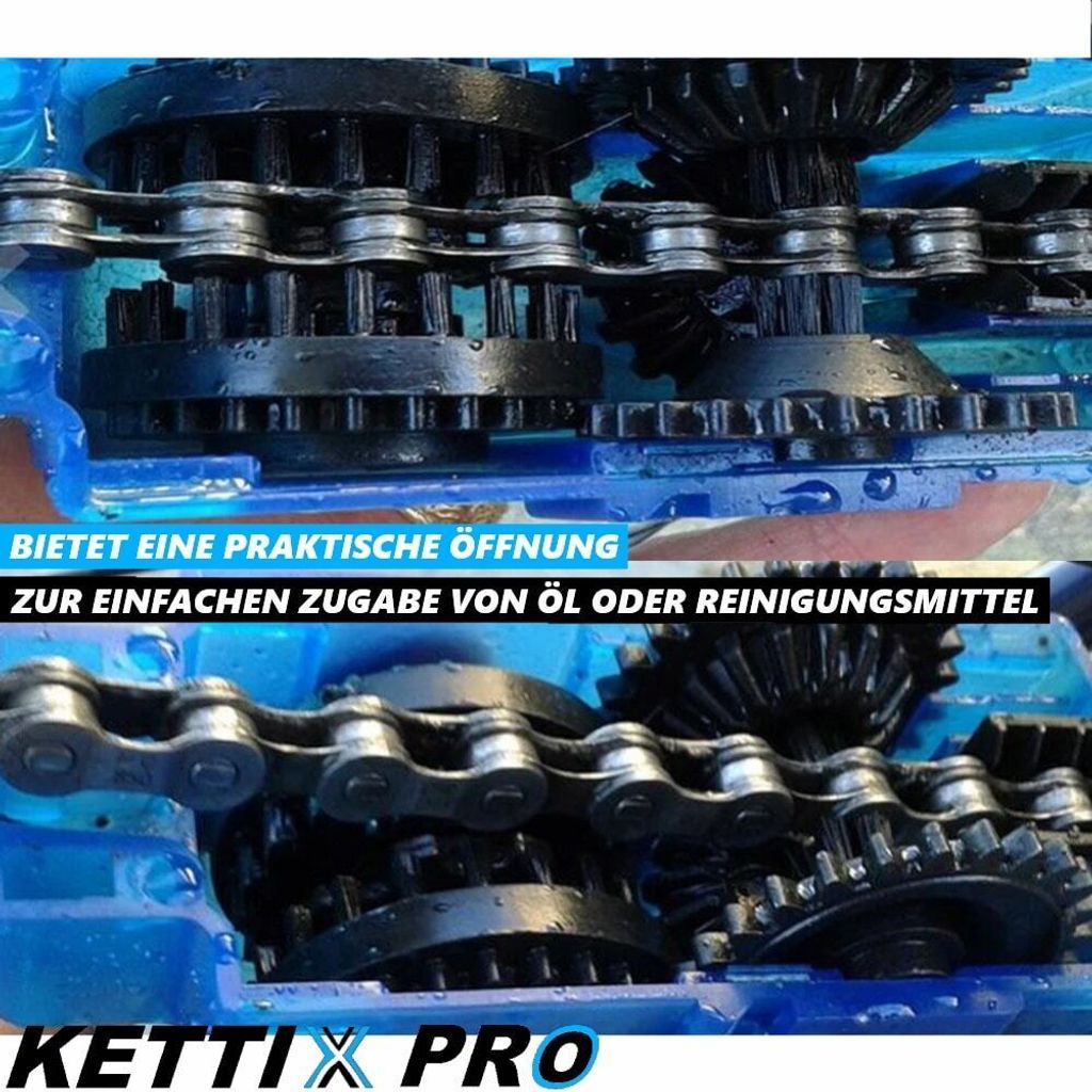 KETTIX PRO Kettenreiniger Pro Fahrrad Kettenreinigungsset Produktbild 5