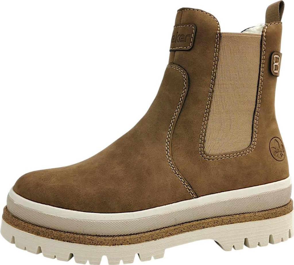 Rieker Damen Stiefelette bequem und warm Gefüttert in Produktbild 