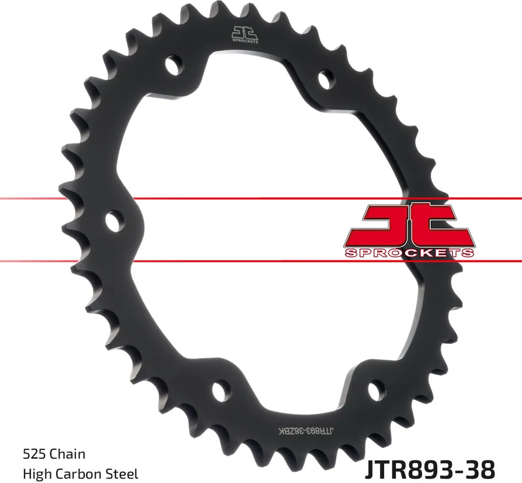 Pignon Moto JT Sprockets 38Z : Fini les vibrations de chaîne 155mm