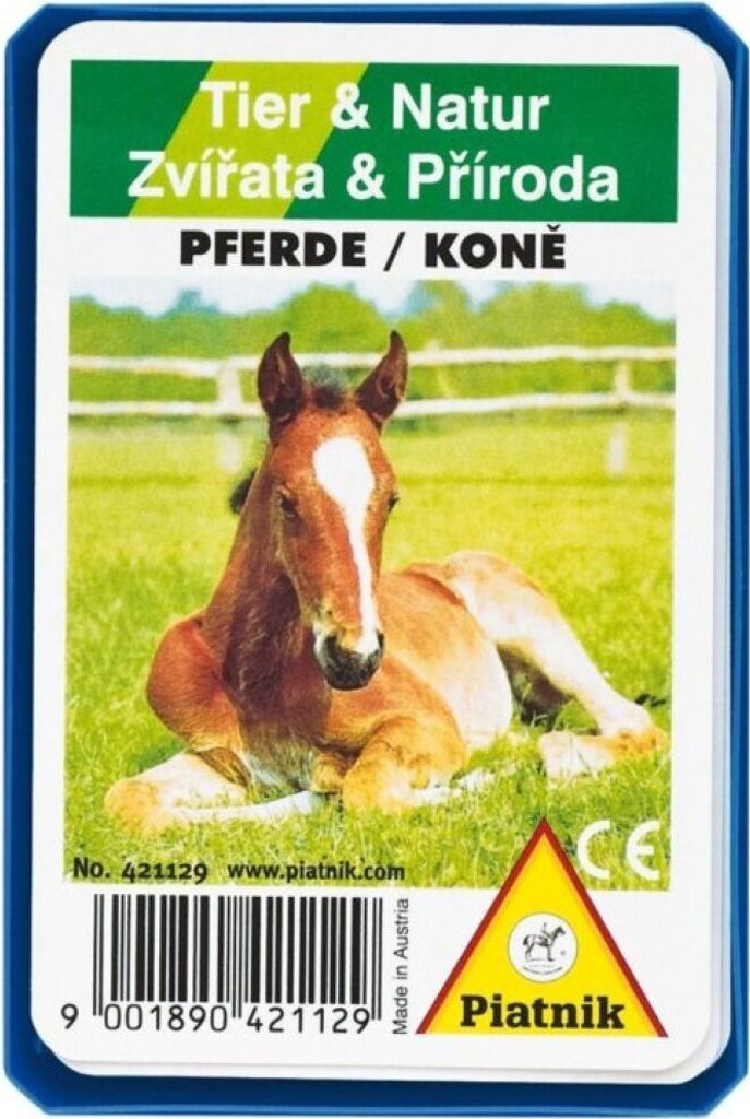 Piatnik 4211 - Kvarteto Zvieratá a príroda - Kone Obrázok produktu 