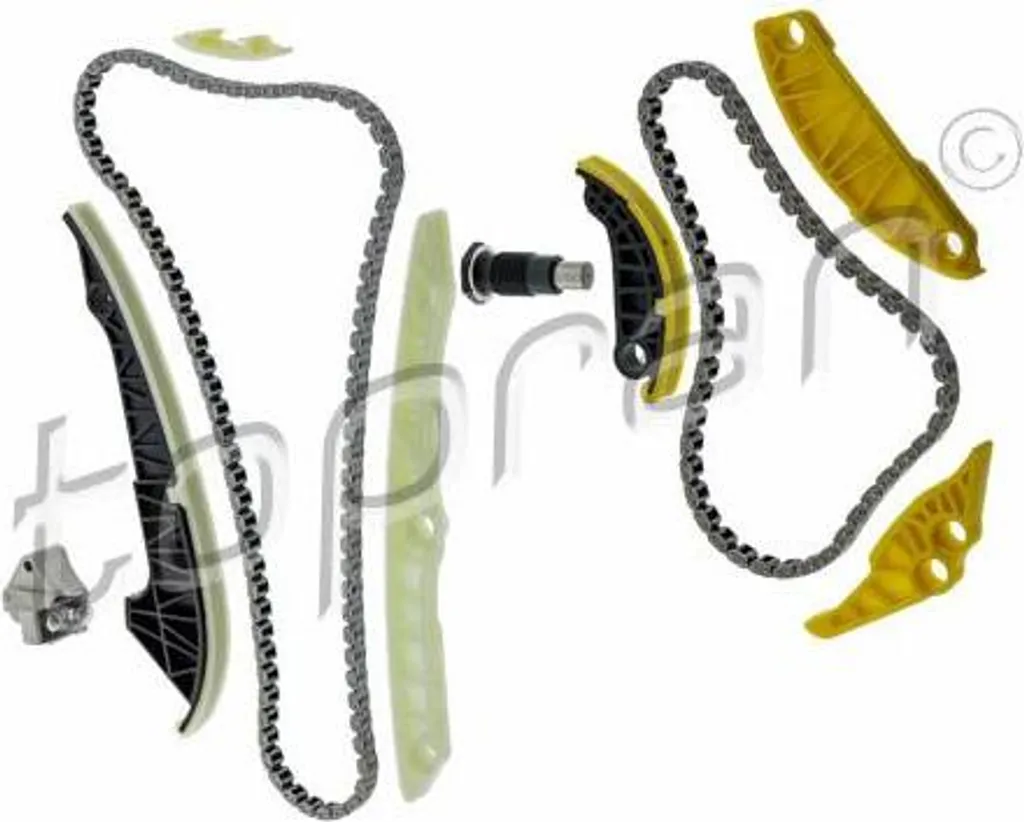 Supprimez le bruit moteur avec ce kit chaîne 06K198KIT1 pour Golf V VI