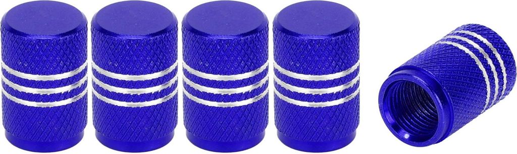 Reifenventilkappen 16MM Autoreifen Ventilkappe Kupfer Blau für Auto Fahrrad Motorrad LKW Anti-Crash Reifenventilabdeckung Ventil Staubschutzkappe ...
